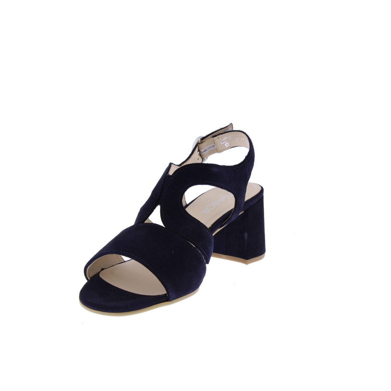 Gabor sandalen blauw 3