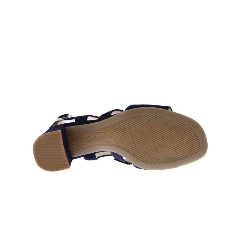 Gabor sandalen blauw 5