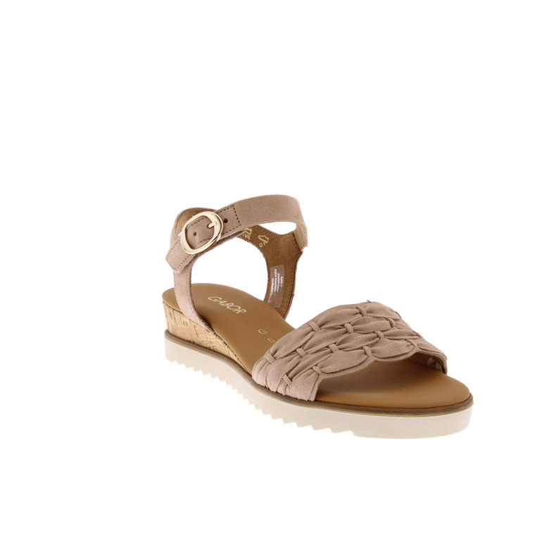 Gabor sandalen beige 2