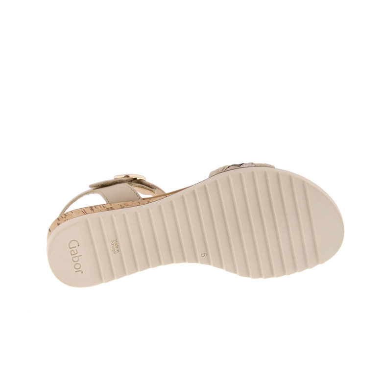 Gabor sandalen beige 5