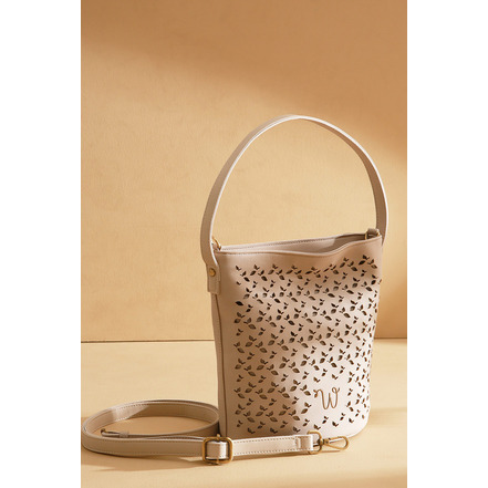 Woomen Vegan sac à main ecru