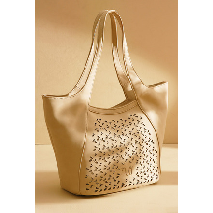 Woomen Vegan shopper beige
