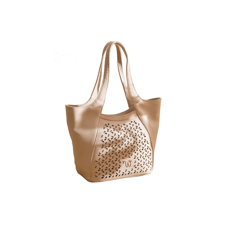 Woomen Vegan shopper ecru 1