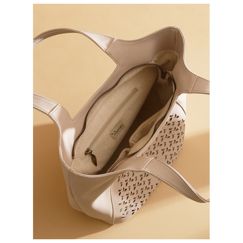 Woomen Vegan shopper ecru 3