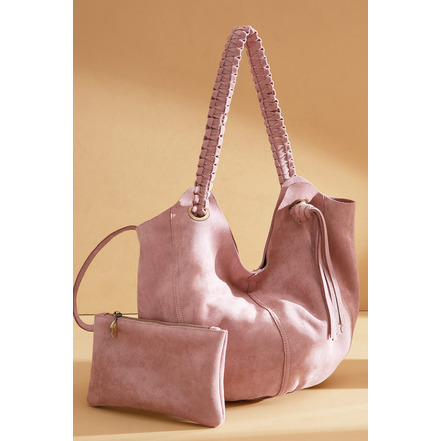 Woomen Vegan schoudertas roze