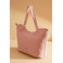 Woomen Vegan shopper roze 2