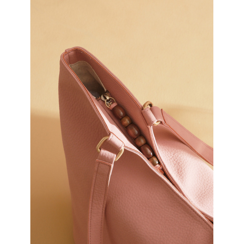 Woomen Vegan shopper roze 3