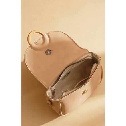 Woomen Vegan crossbody beige