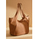 Woomen Vegan shopper camel 2