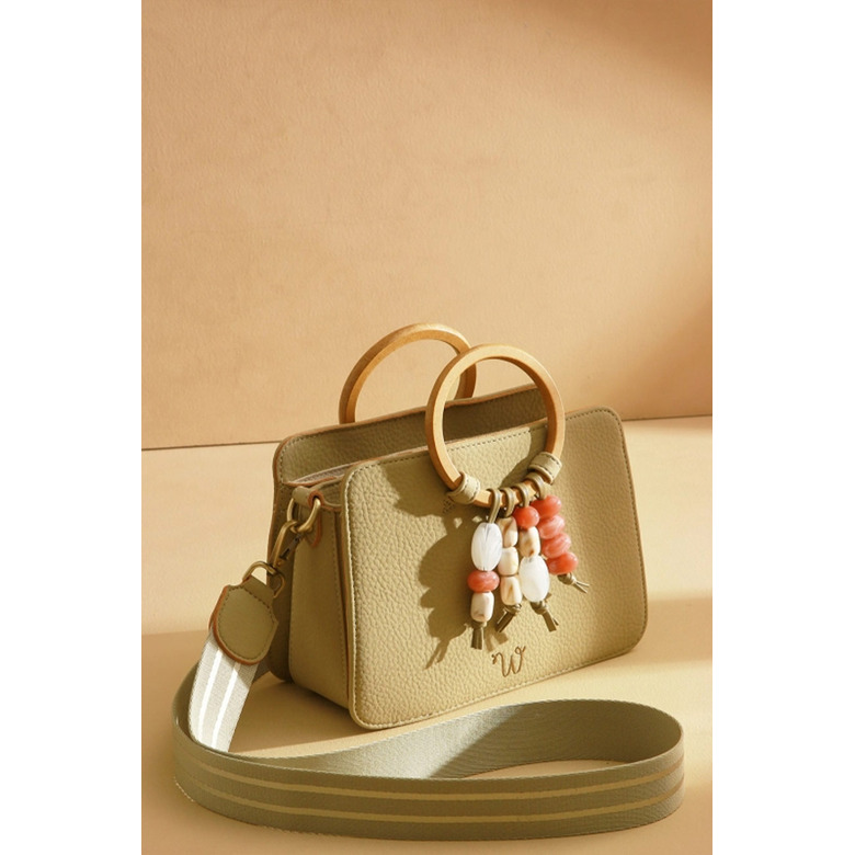 Woomen Vegan handtas groen 2