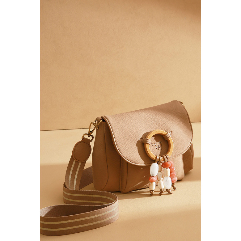 Woomen Vegan crossbody beige 2