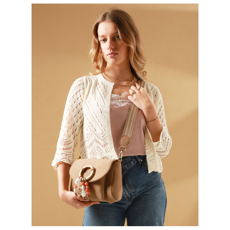 Woomen Vegan crossbody beige 5