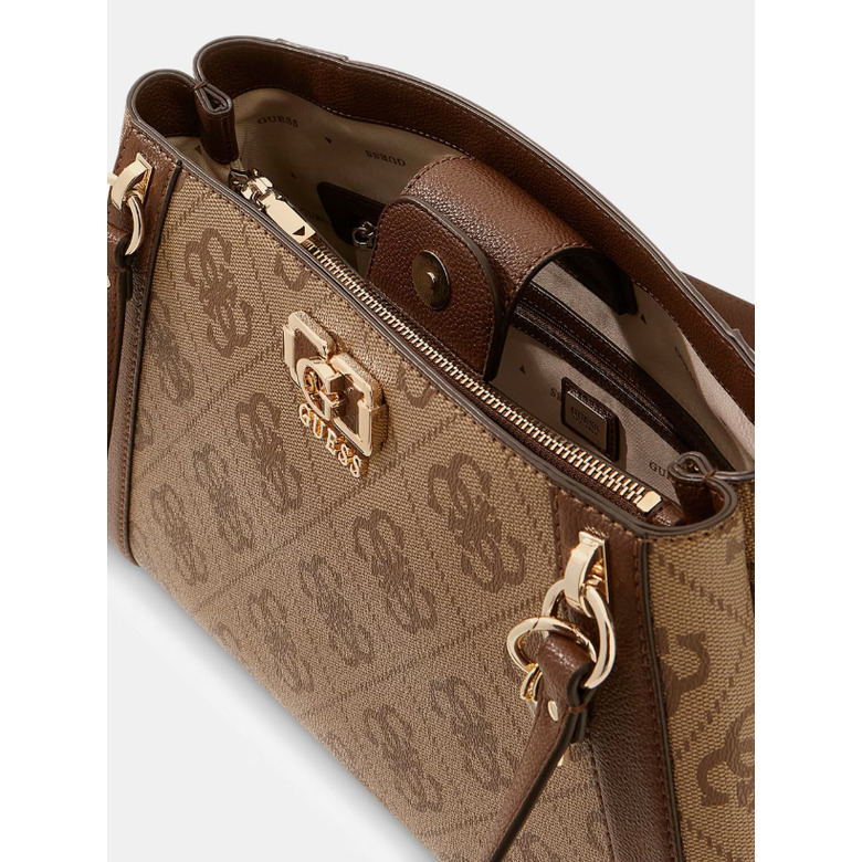 Guess schoudertas bruin 3