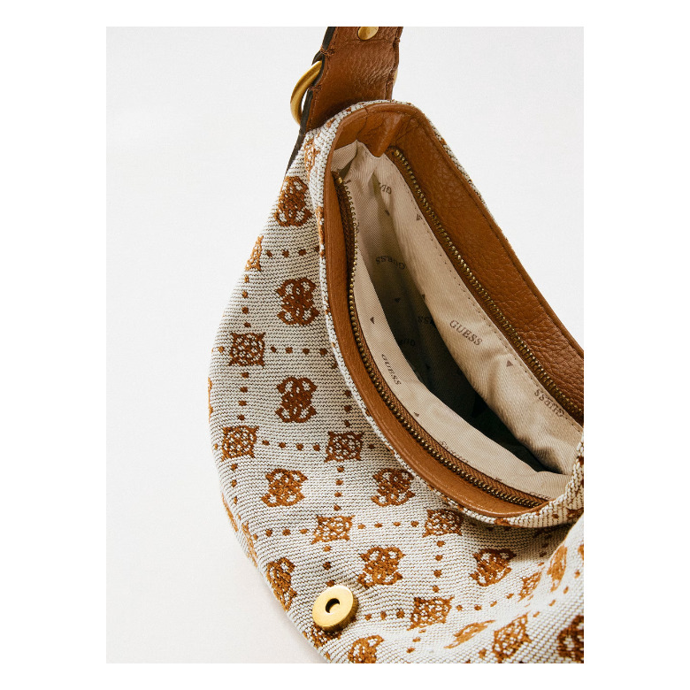 Guess shoulder bag cognac 3