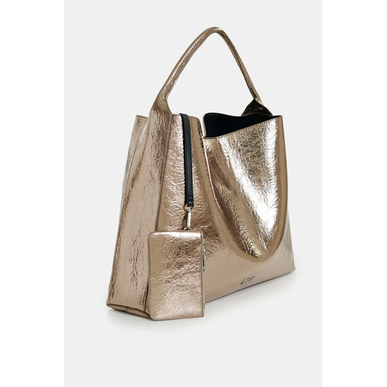 Essentiel shopper goud 2