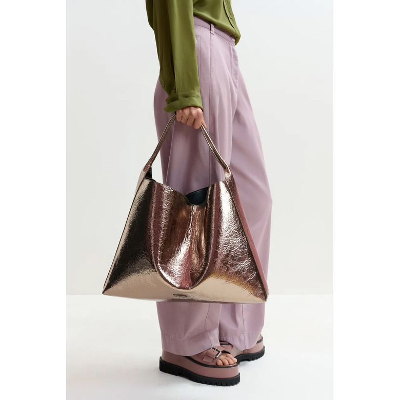 Essentiel shopper goud 5