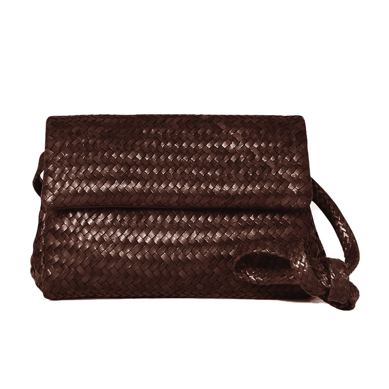 Allan K crossbody brown 1