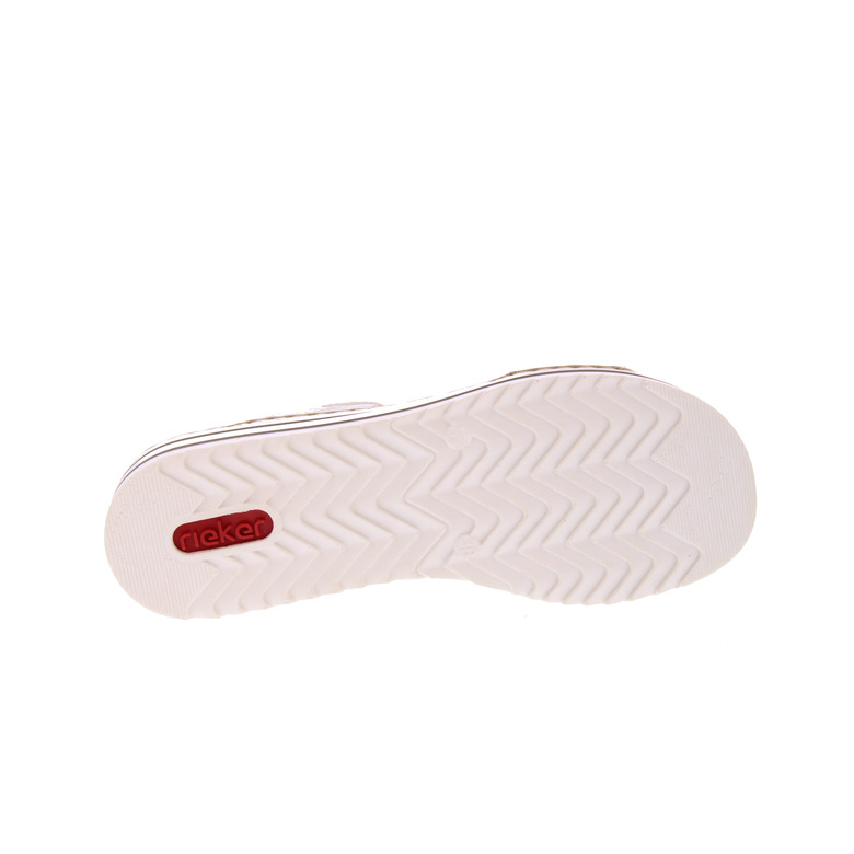 Rieker tongs blanc 5