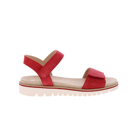Ara sandales rouge