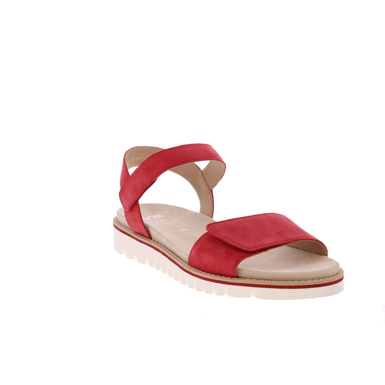 Ara sandales rouge 2
