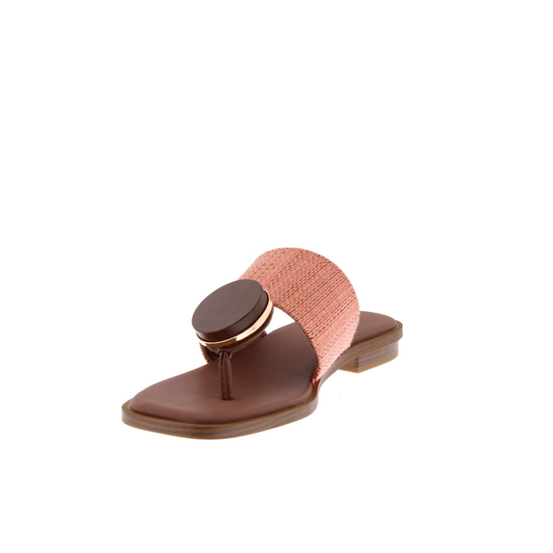 Noa Harmon thong slippers pink 3