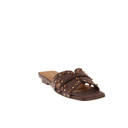 Noa Harmon thong slippers brown