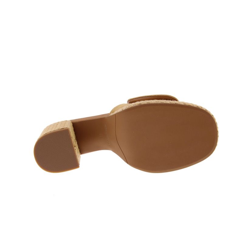 Noa Harmon thong slippers camel 5