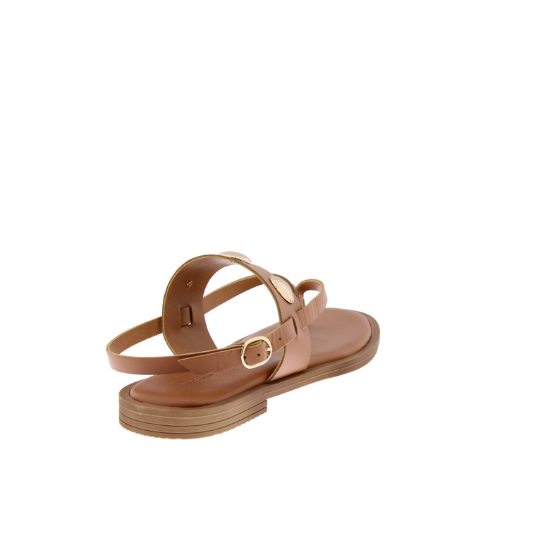 Riverwoods sandals cognac 4