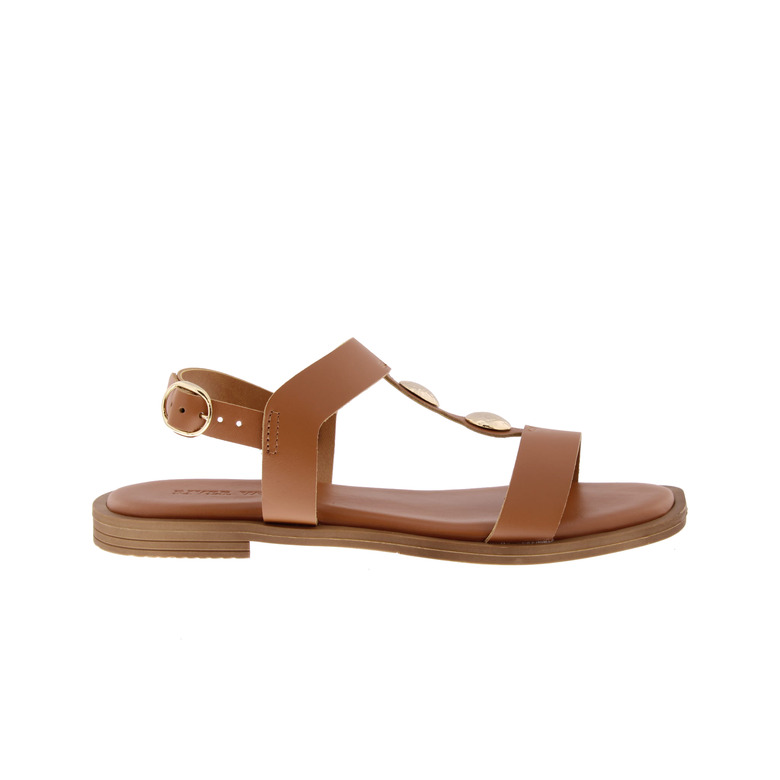 Riverwoods sandals cognac 1
