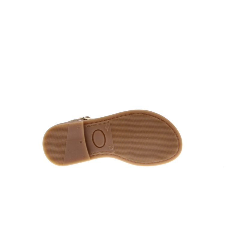 Beberlis sandals gold 5