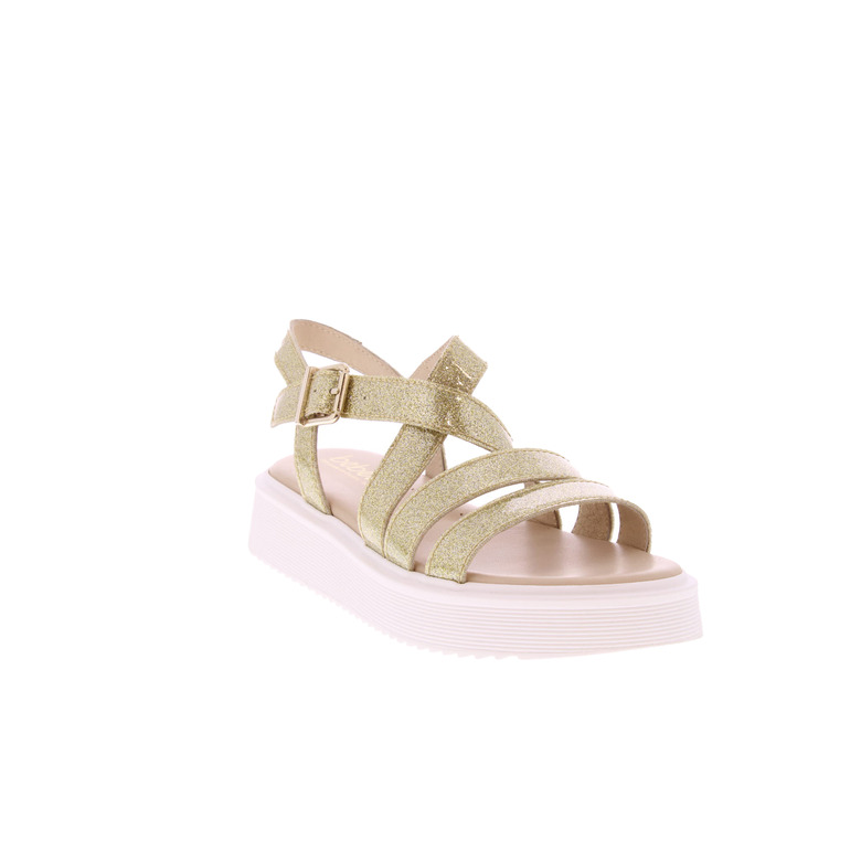 Beberlis sandals gold 2