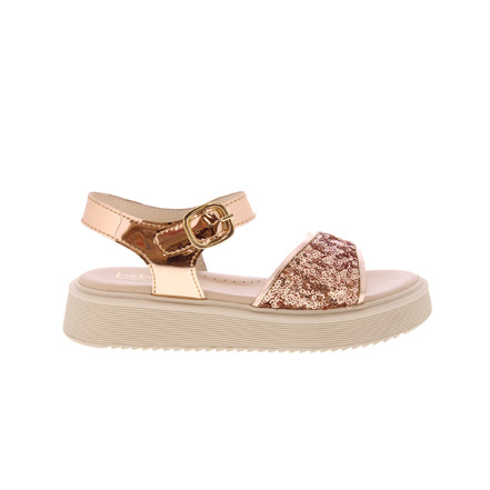 Beberlis sandals rose gold
