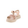 Beberlis sandals rose gold 3