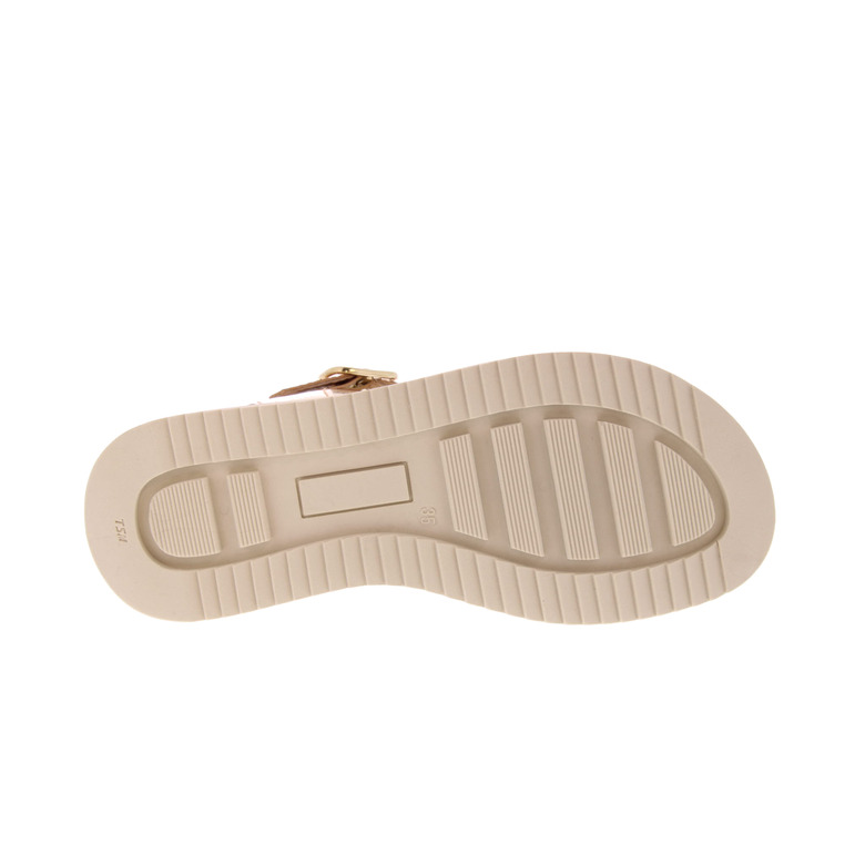 Beberlis sandals rose gold 5