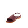 Allan K sandals bordeaux 3