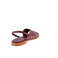Allan K sandals bordeaux 4