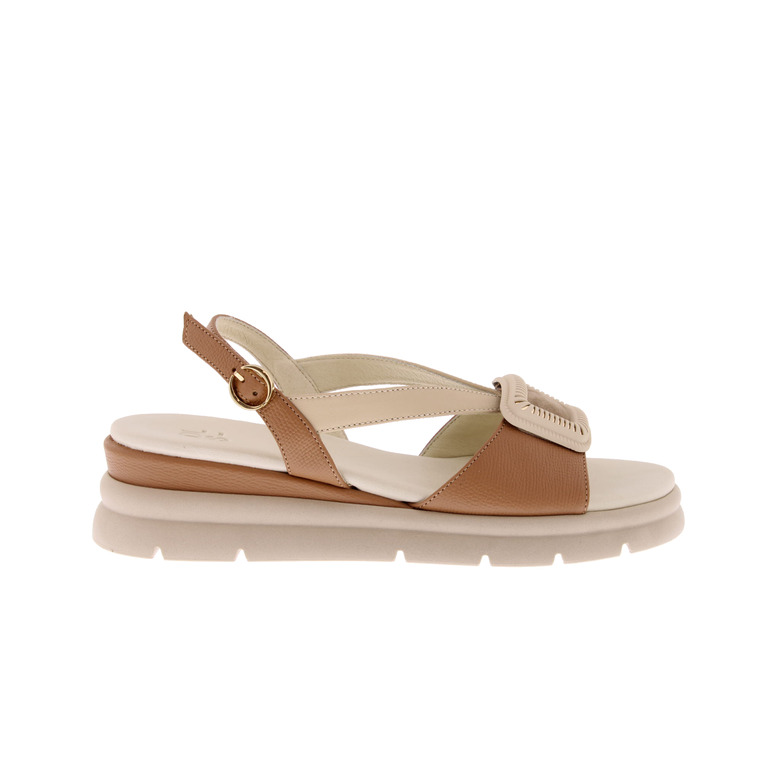 Dl Sport sandals cognac 1