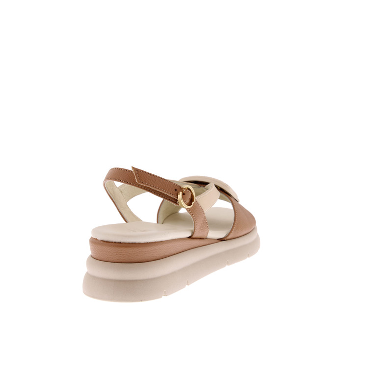 Dl Sport sandals cognac 4