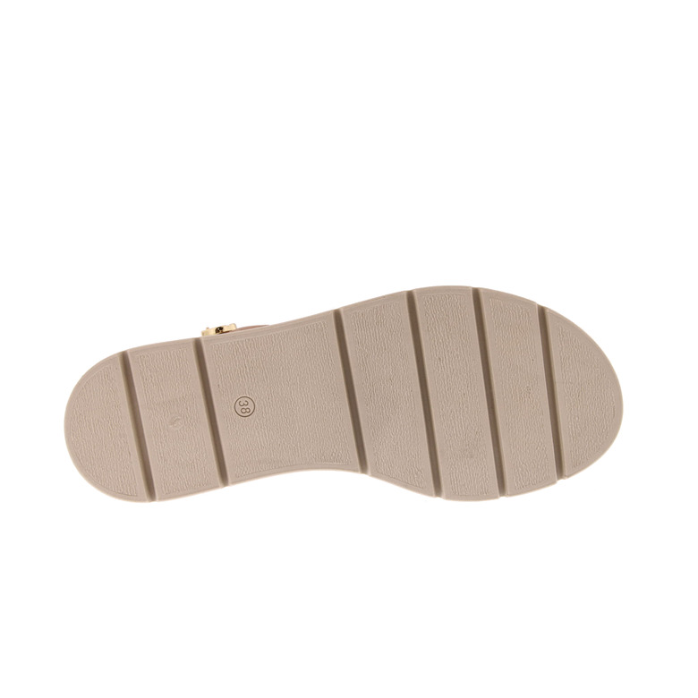 Dl Sport sandals cognac 5