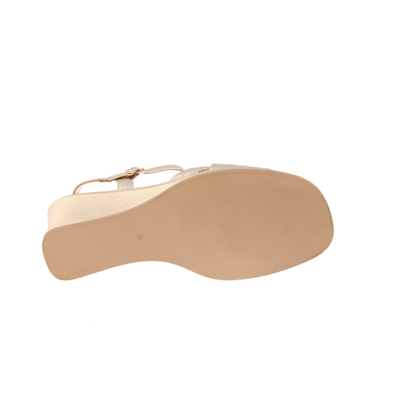 Regarde Le Ciel sandals gold 5