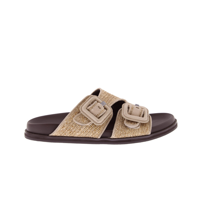 Regarde Le Ciel thong slippers camel 1