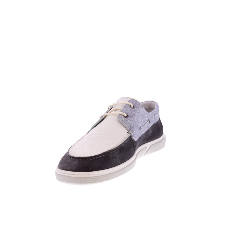 Floris Van Bommel chaussures bateau blue 3