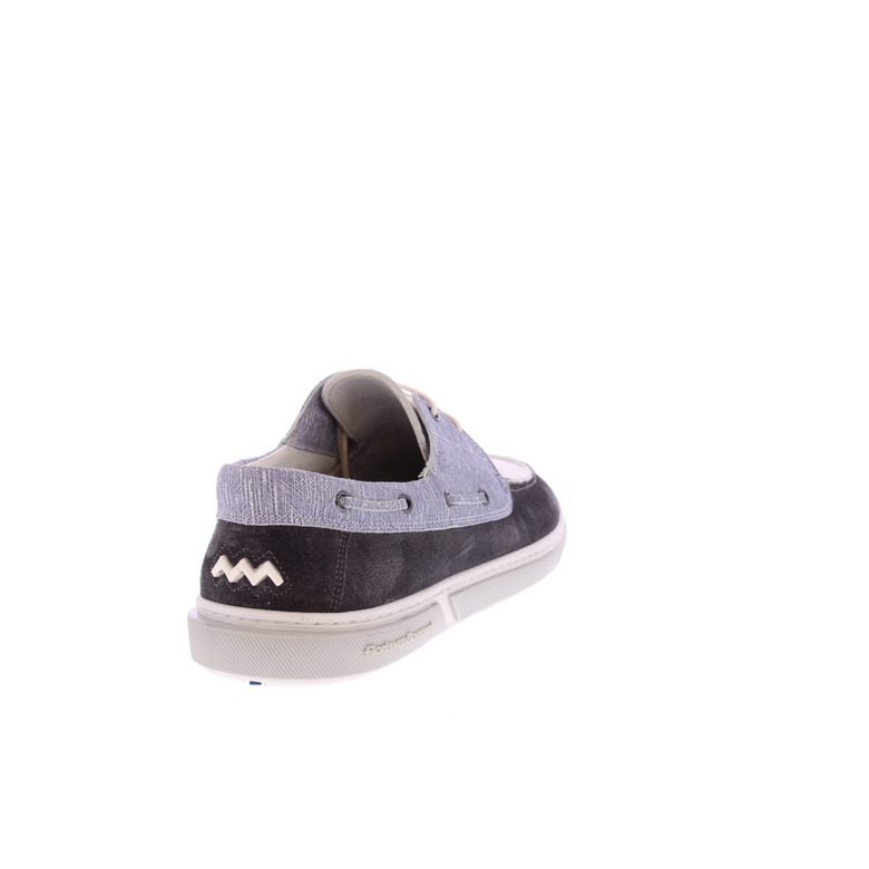 Floris Van Bommel chaussures bateau blue 4