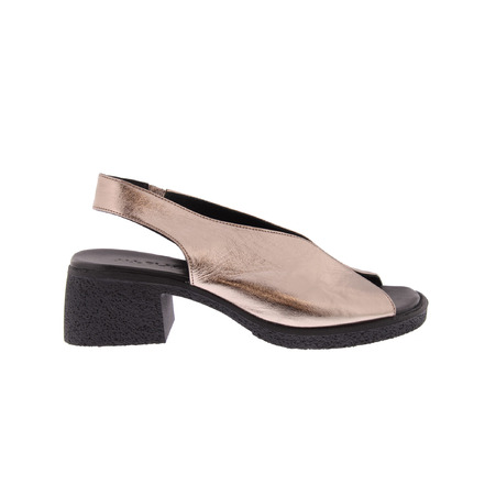 All Black sandals bronze