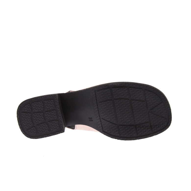 All Black sandals bronze 5