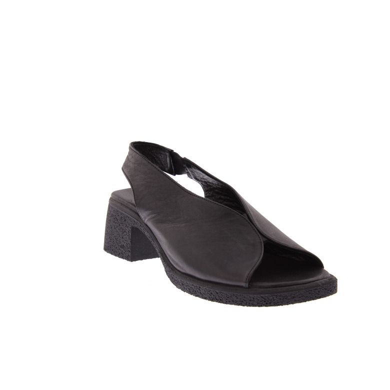 All Black sandals black 2