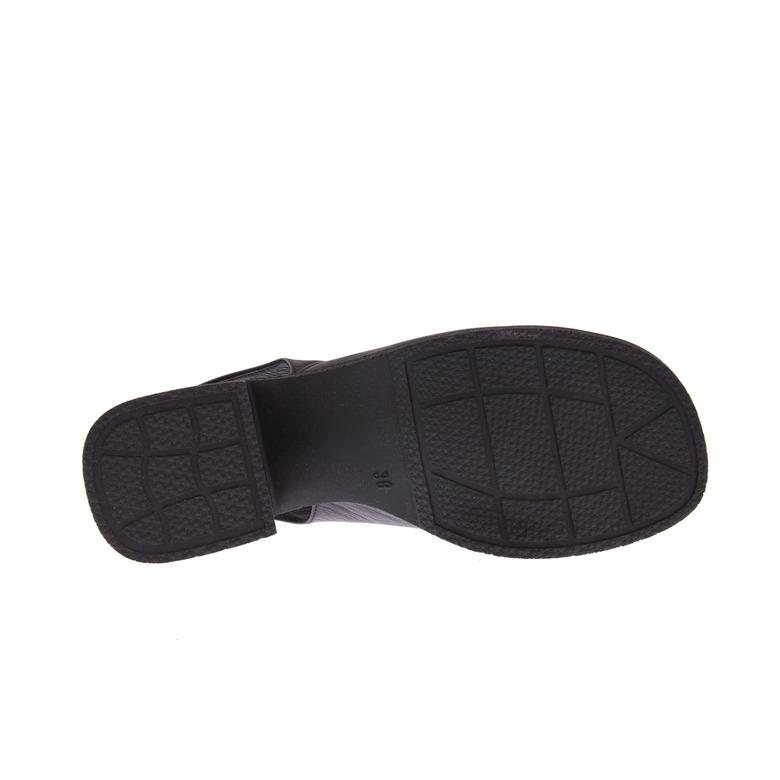 All Black sandals black 5