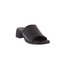 All Black thong slippers black 2
