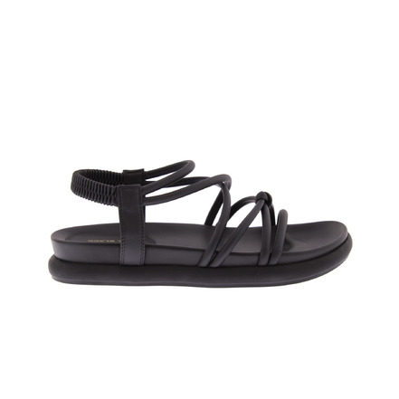 All Black sandals black