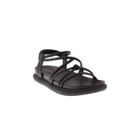 All Black sandals black